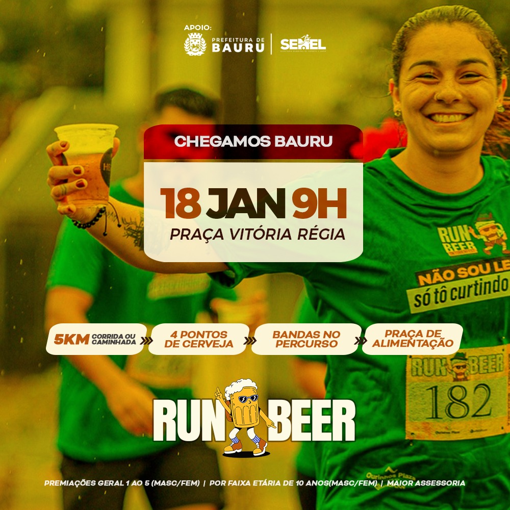RUN BEER - ETAPA BAURU